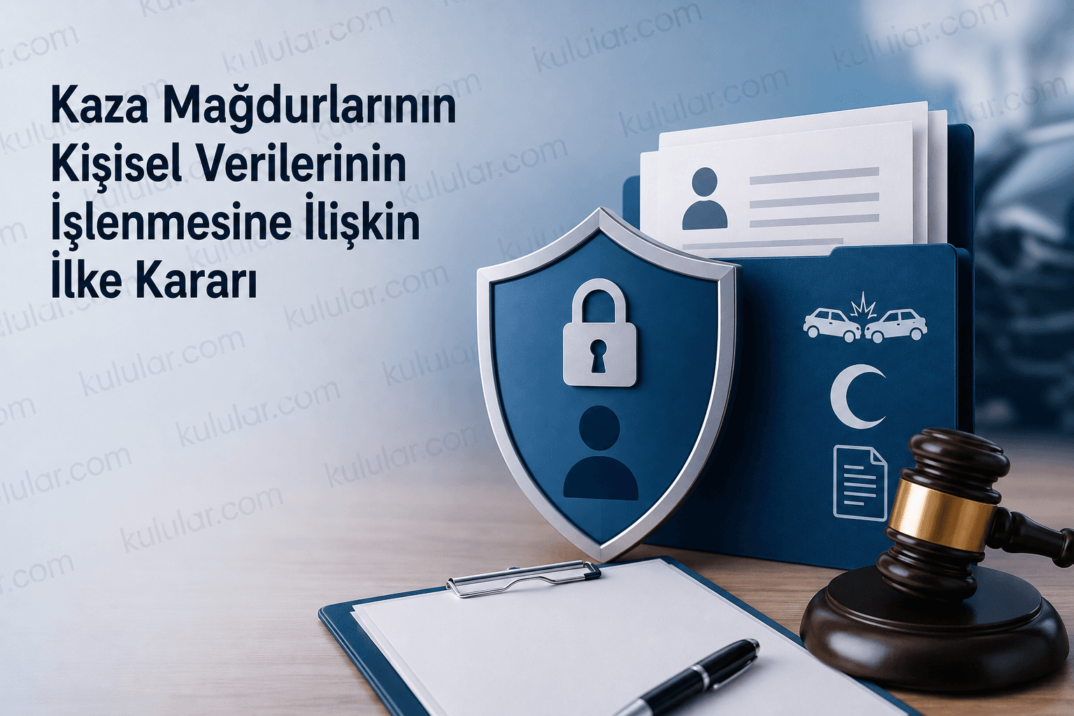Kaza Mağdurlarının Kişisel Verilerinin İşlenmesine İlişkin İlke Kararı