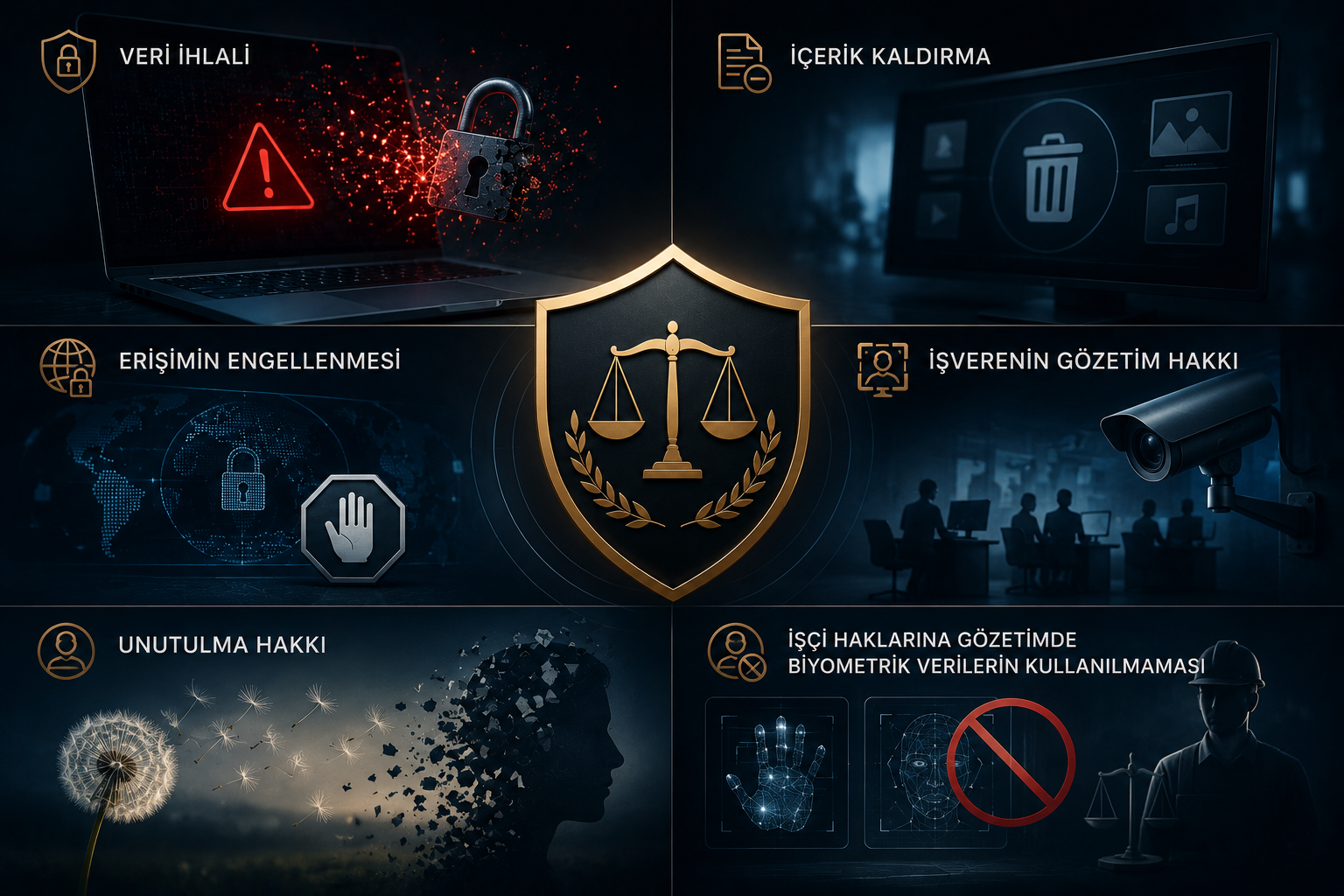 Kişisel veri Özel Hayat Dijital Kişilik Hakları